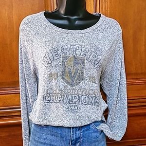 Vegas Golden Knights Soft Burnout Top